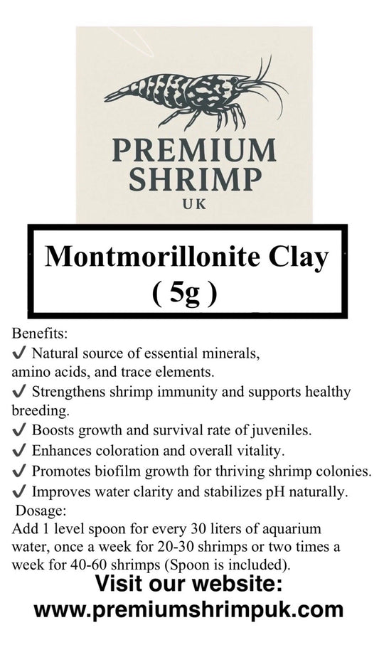Montmorillonite Clay for Shrimp & Fish–Natural Mineral Powder Water Conditioner