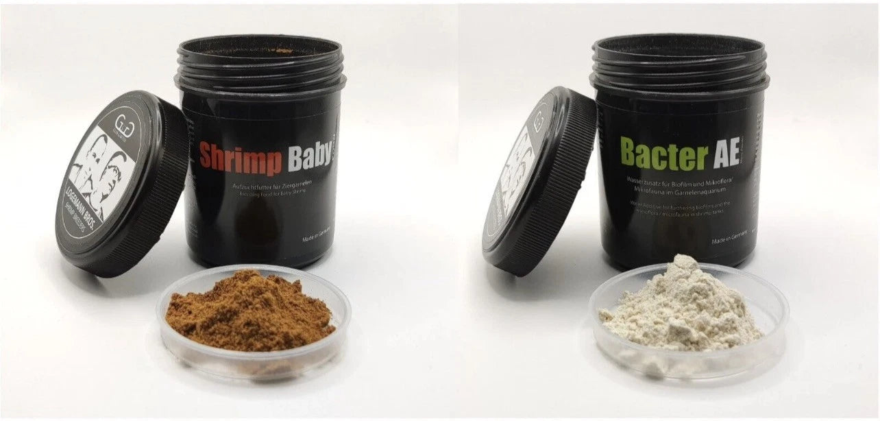 Glastgarten Bacter AE + Baby Shrimp Food + Scoop