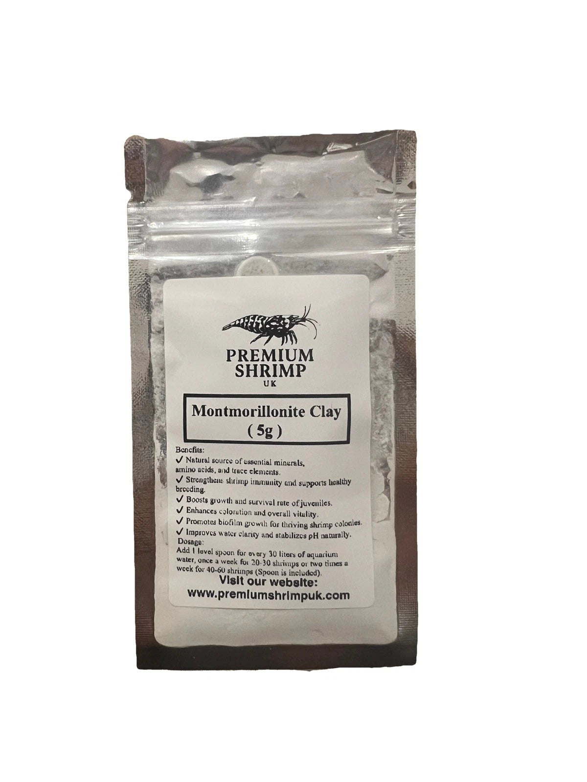 Montmorillonite Clay for Shrimp & Fish–Natural Mineral Powder Water Conditioner