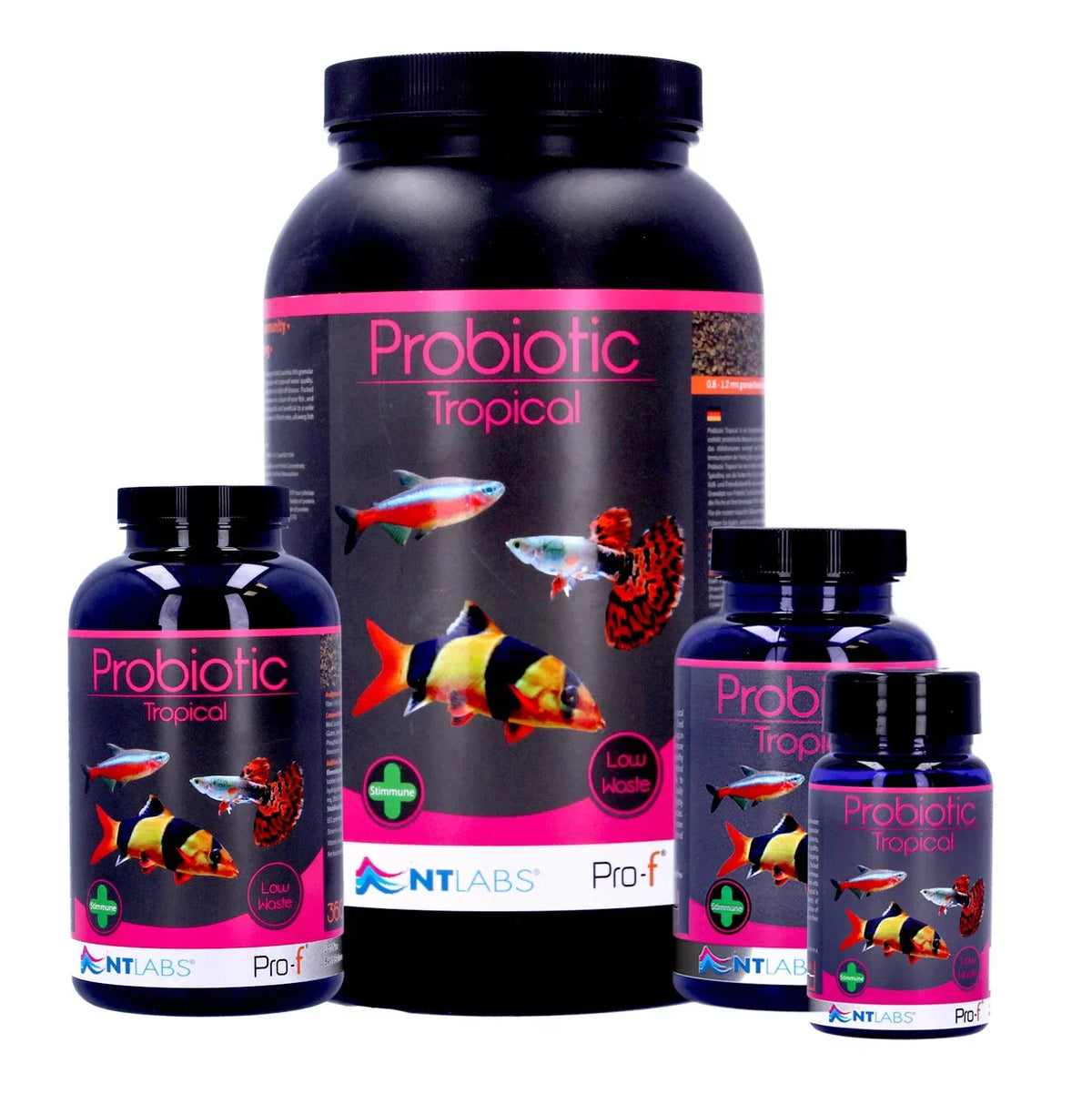 ( REFILL ) NT LABS PRO-F PROBIOTIC TROPICAL GRANULES FISH FOOD AQUARIUM SLOW SINKING