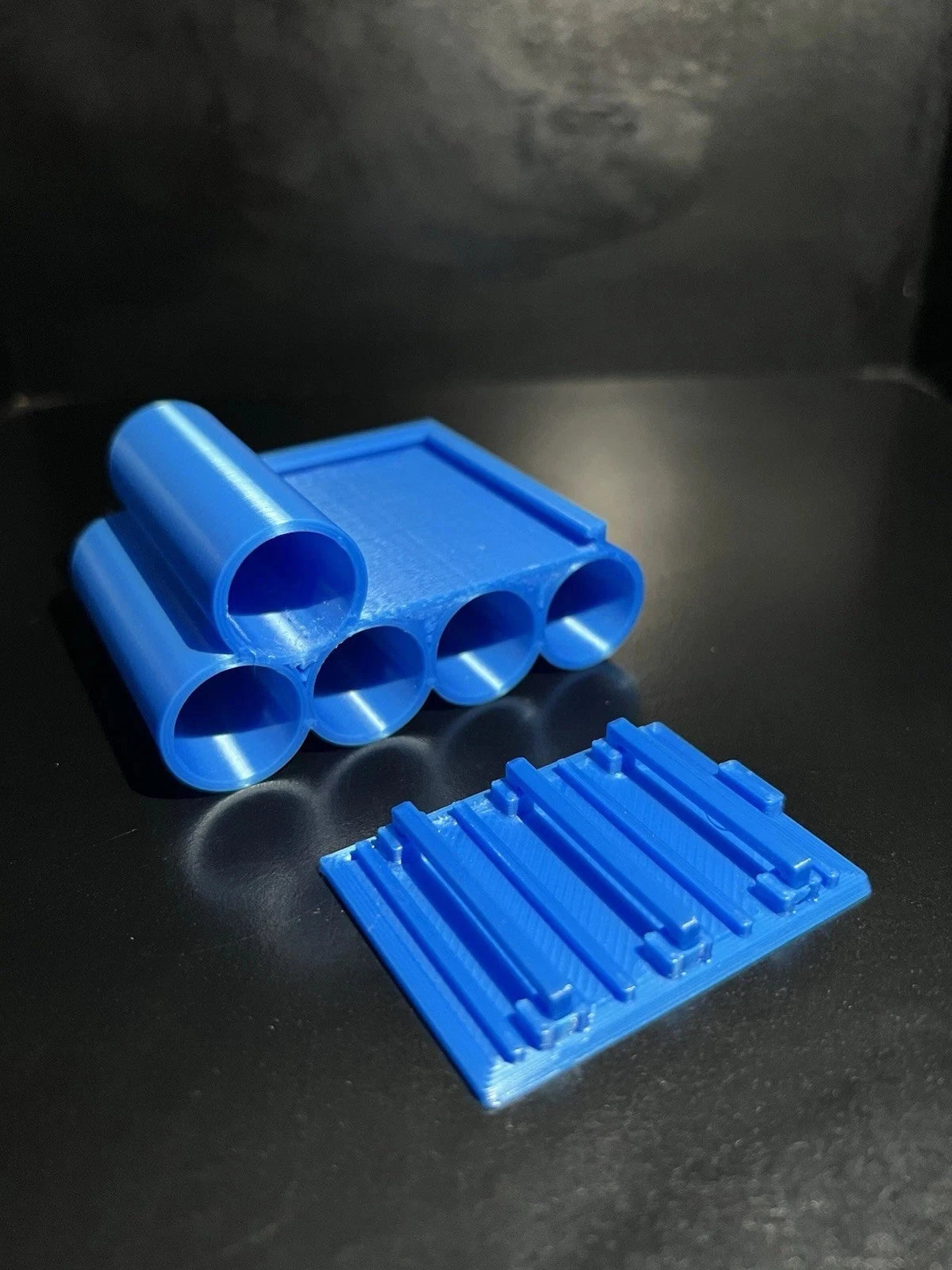 3D Printed Shrimp Cave & Moss Holder – Java Moss Included