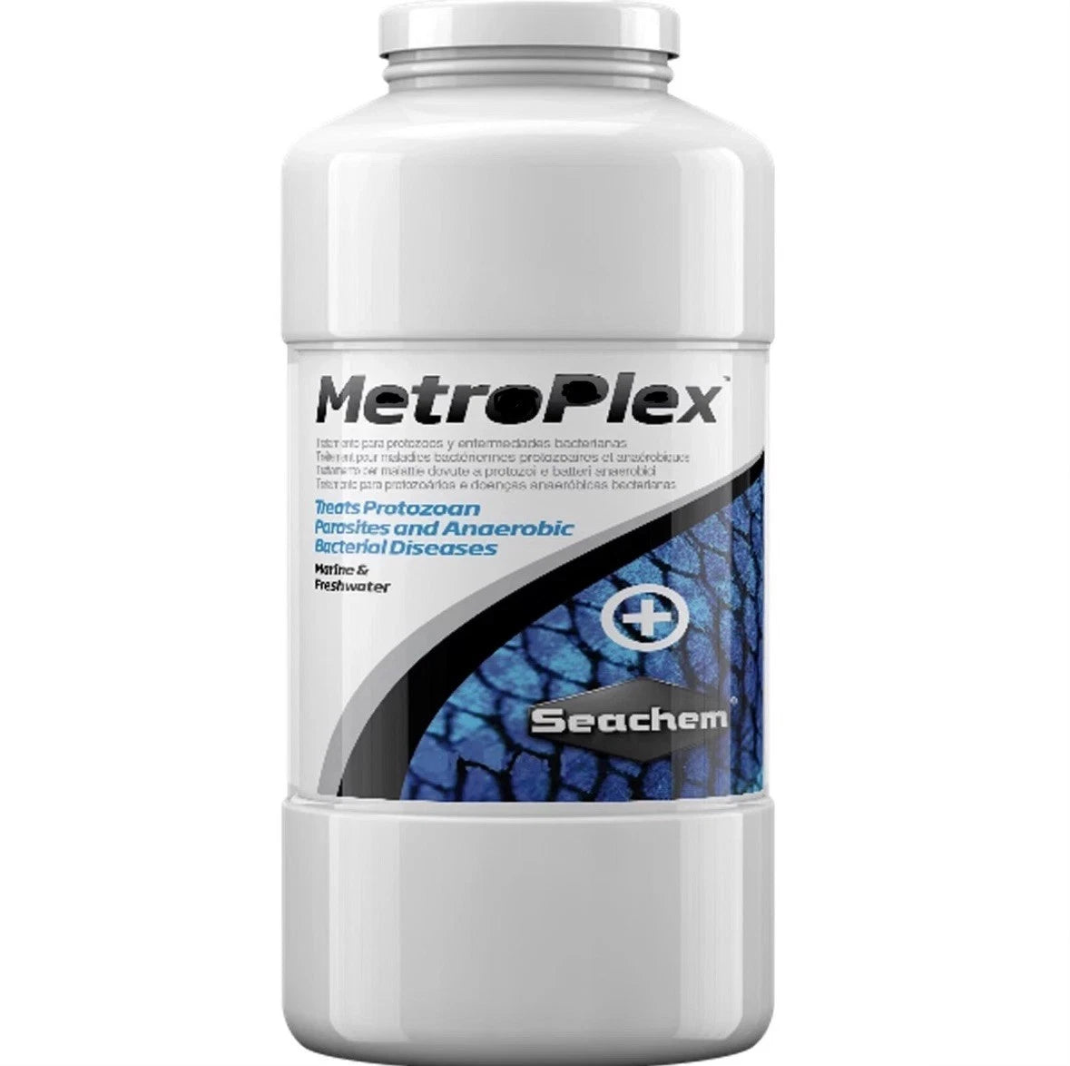 SEACHEM METROPLEX ANTI-PARASITIC & BACTERIAL AQUARIUM FISH TREATMENT