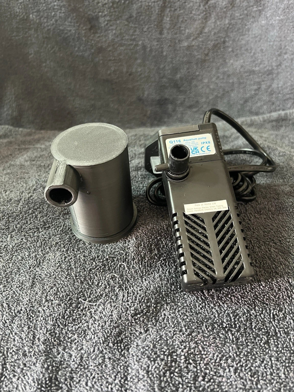 3D Printed CO₂ Reactor for Planted Aquariums