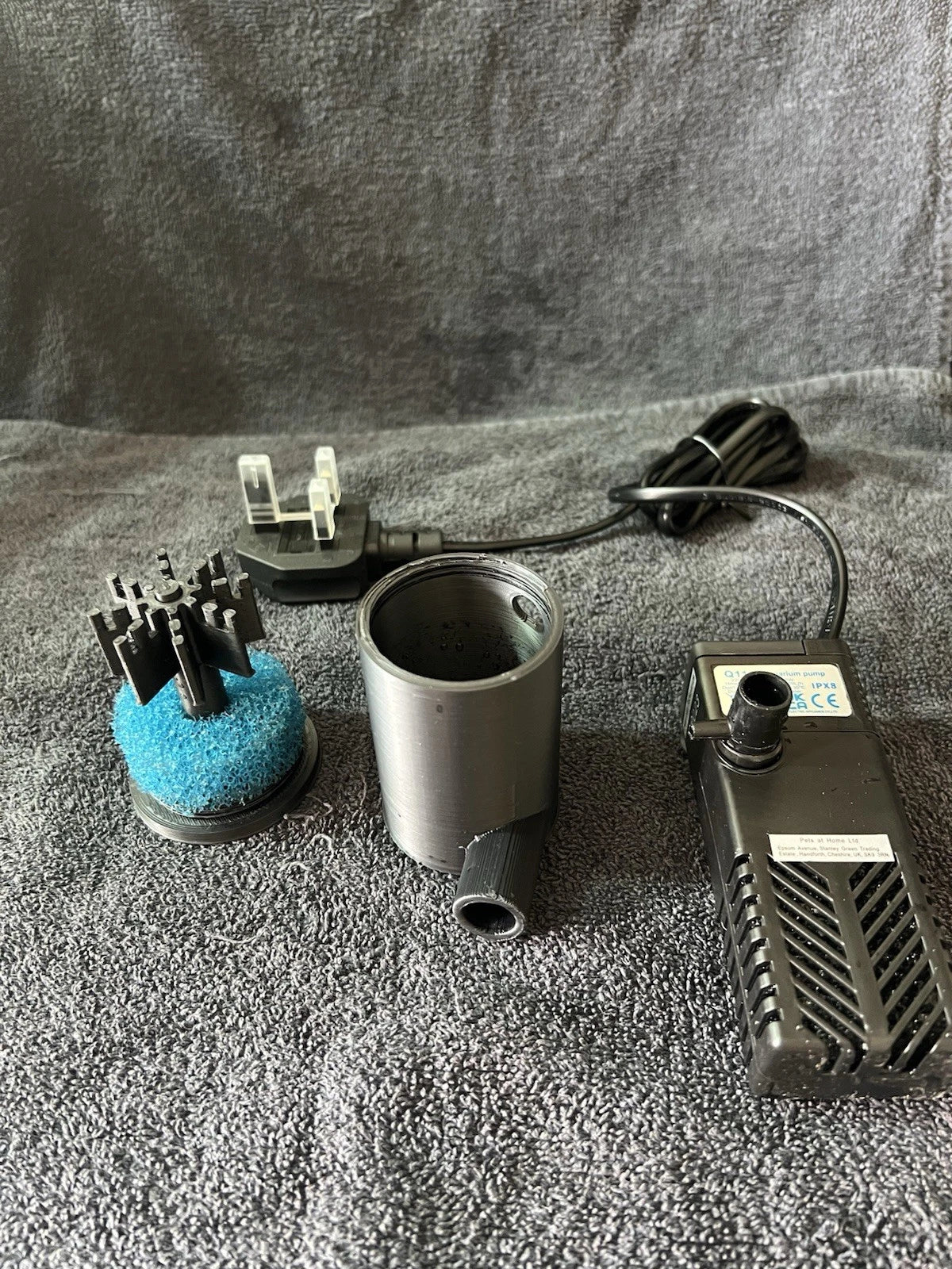 3D Printed CO₂ Reactor for Planted Aquariums