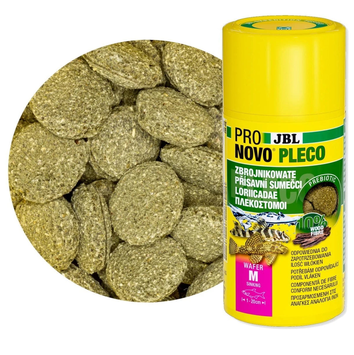 ( REFILL ) JBL ProNovo Pleco Aquarium Wafers Tropical Fish Food
