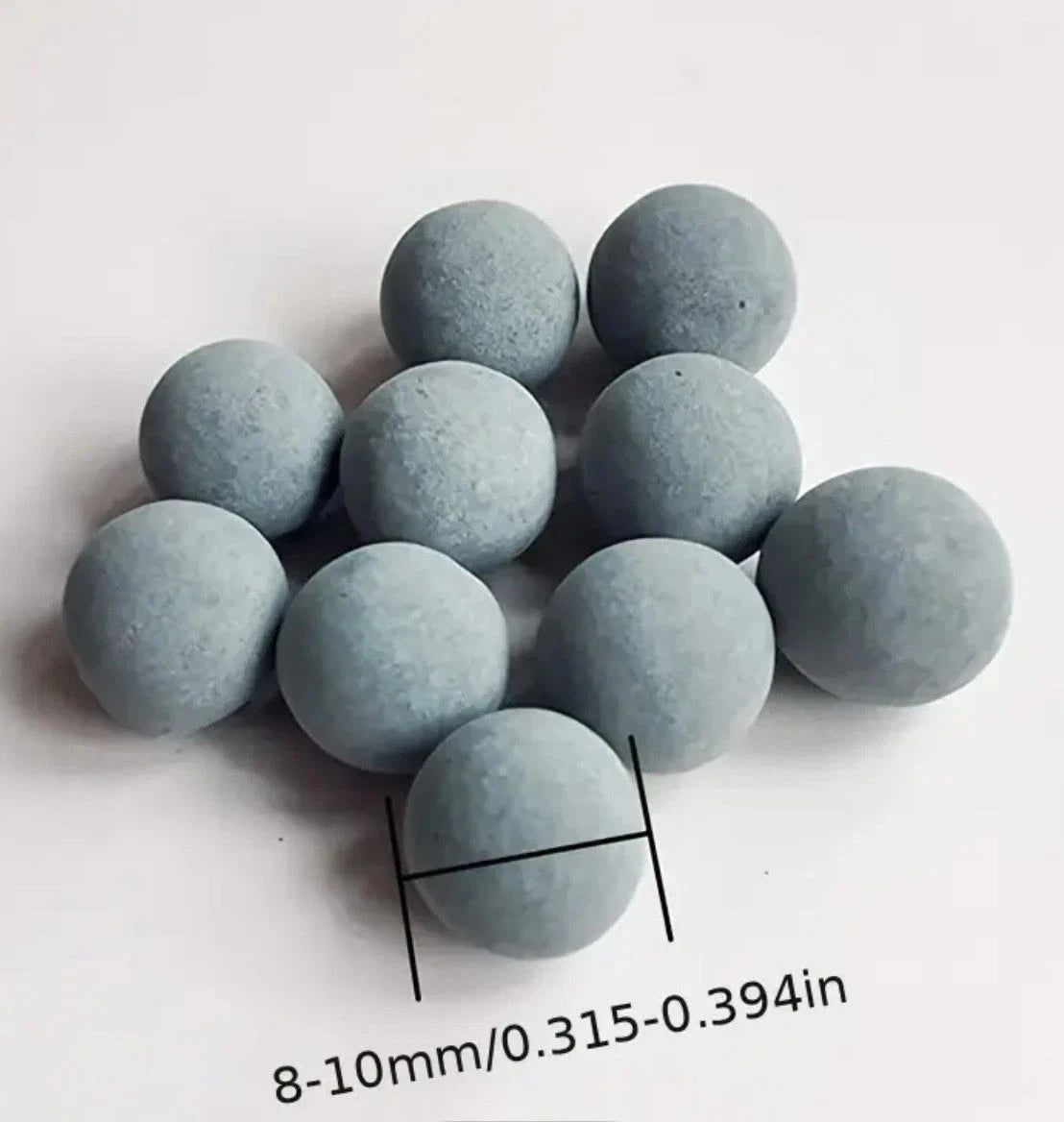 Grey Mineral Balls for Shrimp Snails Plecos Nerites Ramshorns