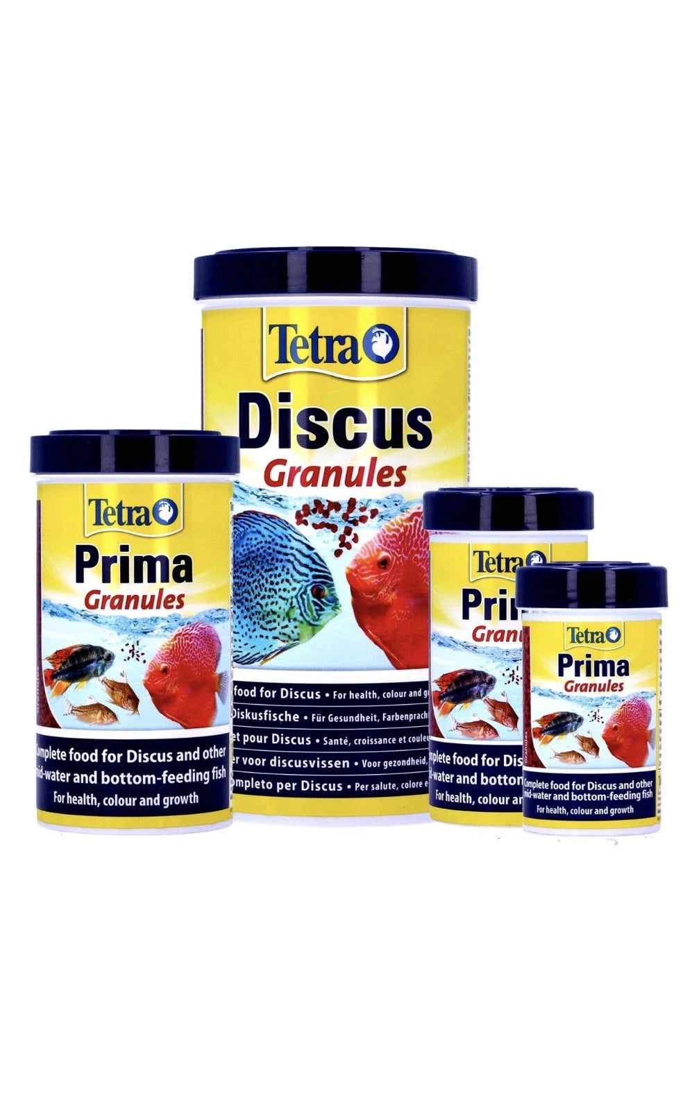 (REFILL)Tetra Prima Discus Granules Slow-Sinking Food for Discus & Tropical Fish