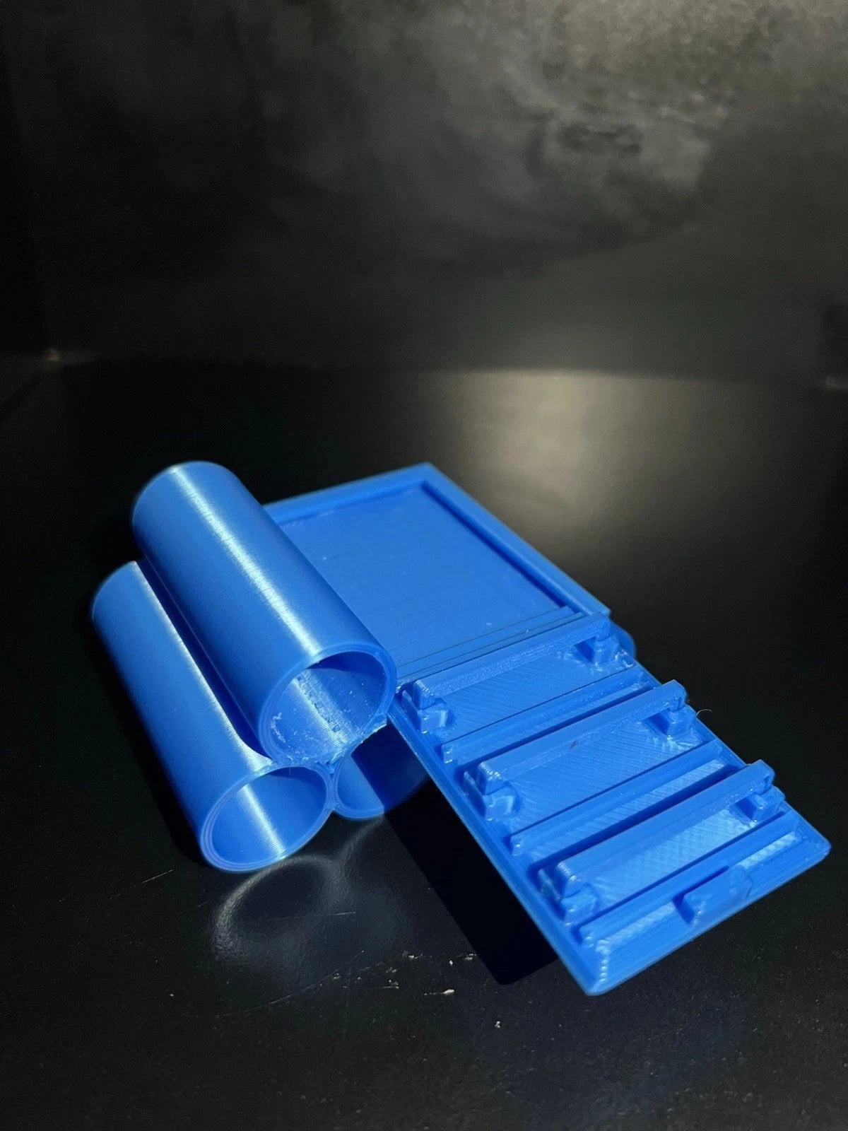 3D Printed Shrimp Cave & Moss Holder – Java Moss Included